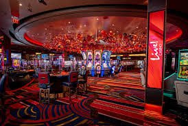 Live Andar Bahar table layout with dealer