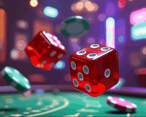 Pretty Gaming multi-camera live dealer blackjack table with professional HD broadcast setup